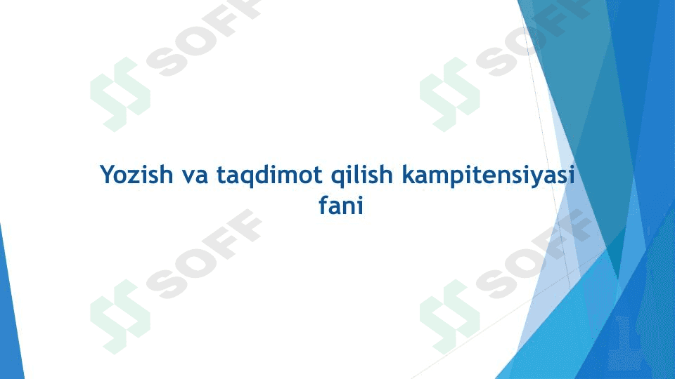 YOZMA VA OG’ZAKI USLUB VA UNING XUSUSIYATLARI 1