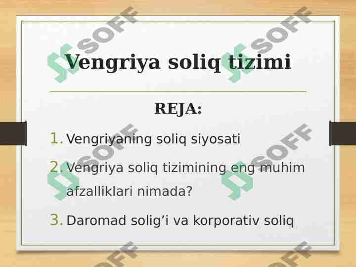 Vengriya soliq tizimi 1