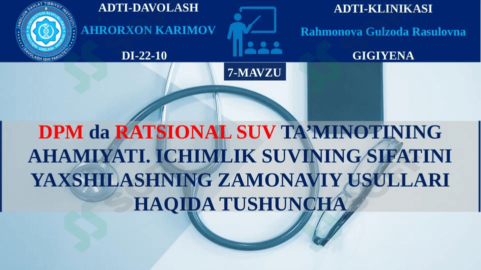 DPM da RATSIONAL SUV TA’MINOTI- GIGIYENA-suv 1