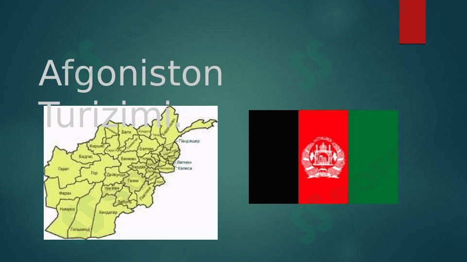 Afg'oniston turizimi 1