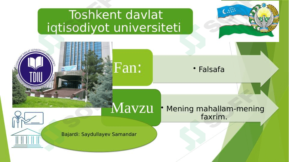 Mening mahallam-mening faxrim. 1