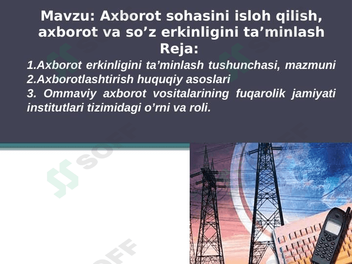 axborot sohasini isloh qilish 1