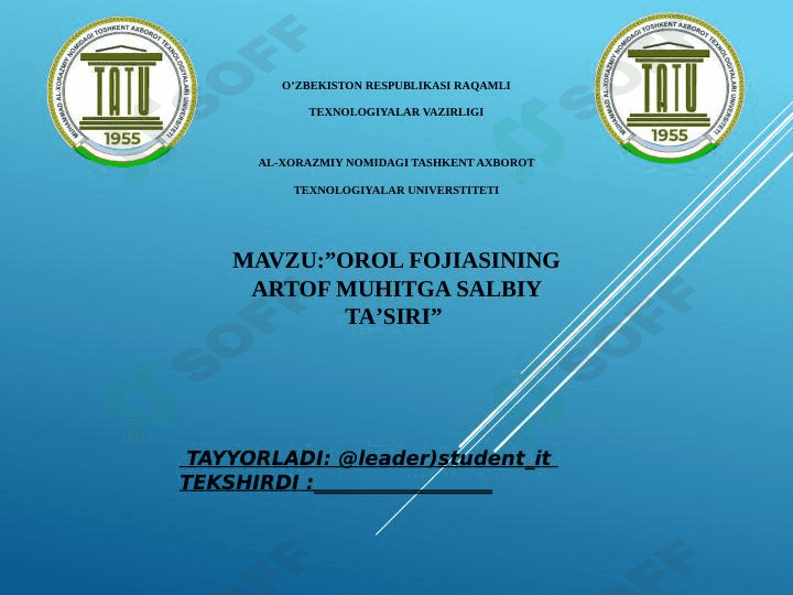 OROL FOJIASINING ARTOF MUHITGA SALBIY TAʼSIRI 1