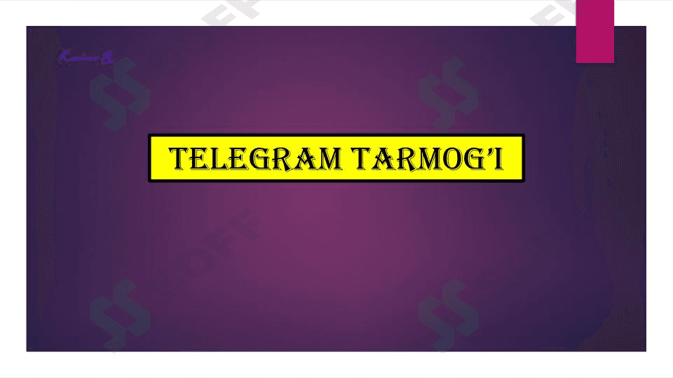 Telegram tarmog'i 1
