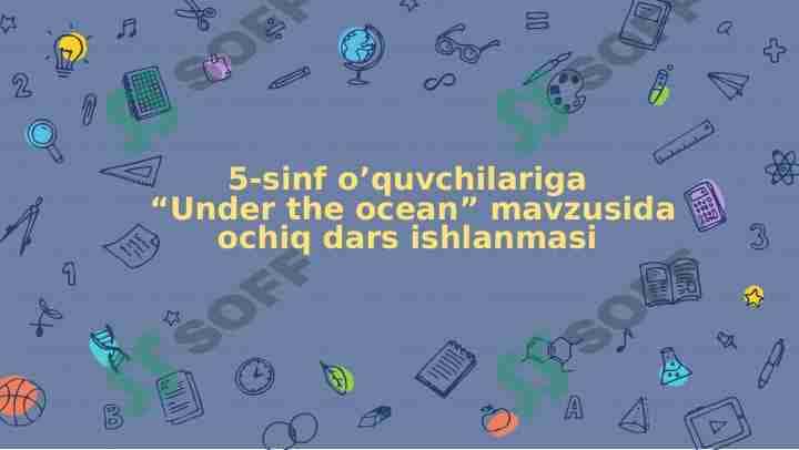 Under the ocean 1