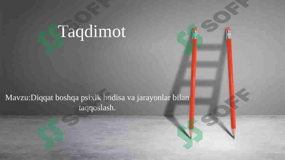 Diqqat boshqa psixik jarayonlar bilan taqqoslsh 1