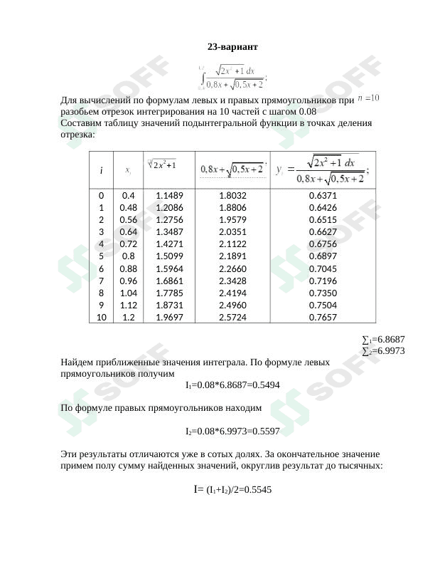 2-laboratoriya ishi 23-variant 1