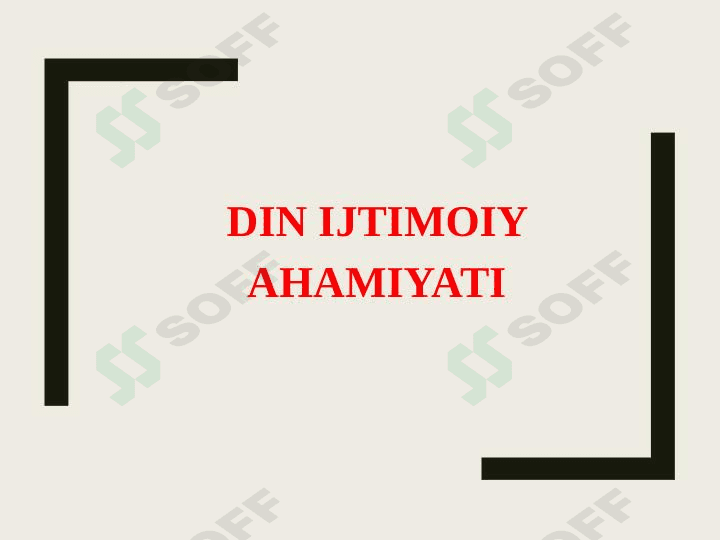 dinning ijtimoiy ahamiyati 1