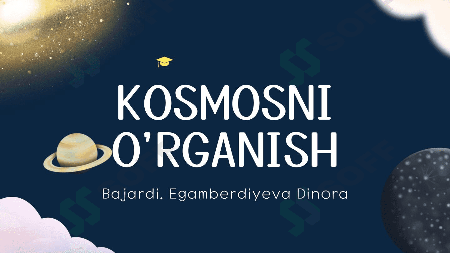 Kosmosni oʻrganish 1