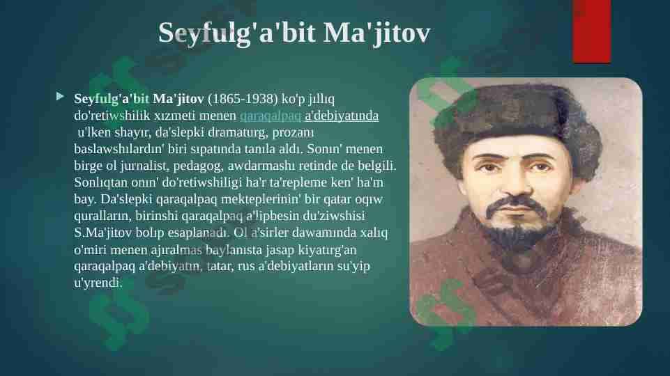 Seyfulg'a'bit Ma'jitov 1