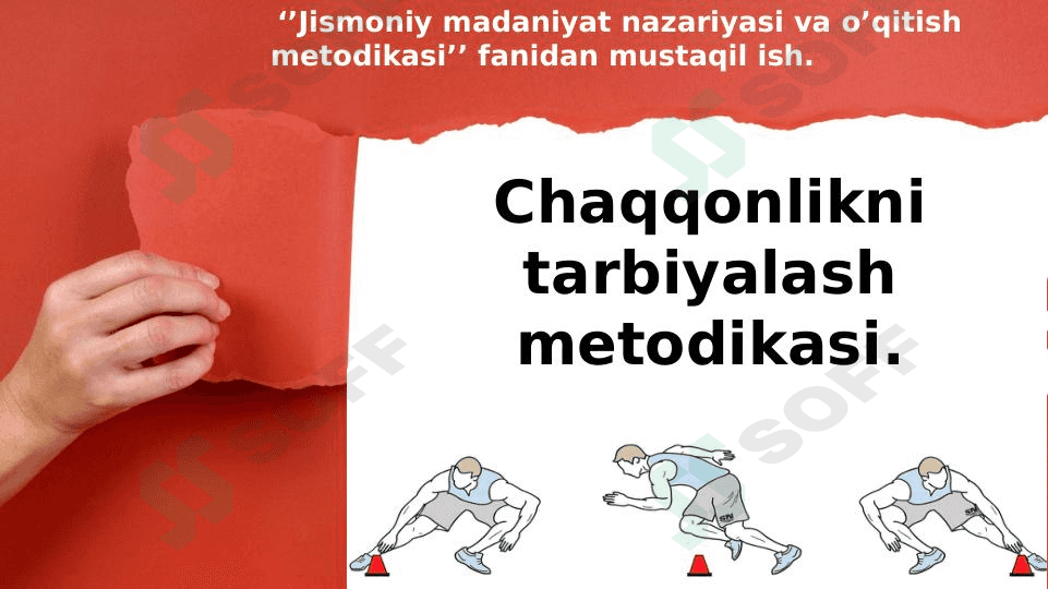Chaqqonlikni tarbiyalash metodikasi. 1