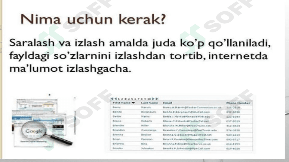 Saralash algoritmlari 1