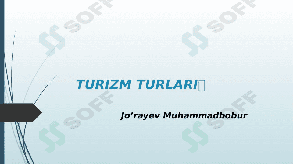 Turizm turlari 1