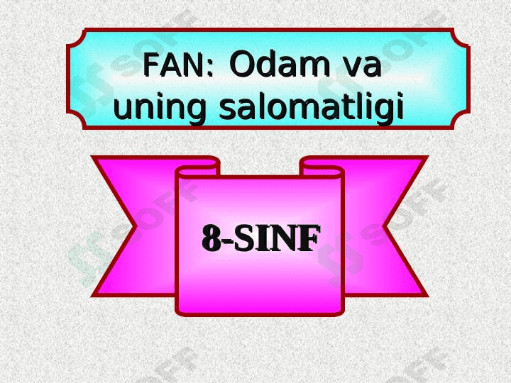 Bosh miya katta yarim sharlari. 1