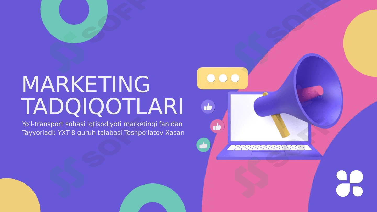 Marketing tadqiqotlari 1