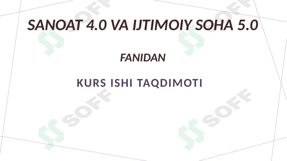 Iqtisodiyotga investitsiyalarni jalb qilishda sanoat 4.0 elementlarning ahamiyati 1