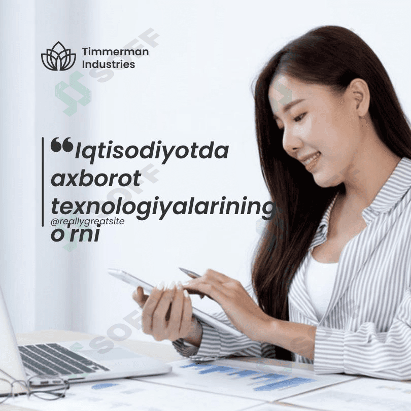 Iqtisodiyotda axborot texnologiyalaring oʻrni 1