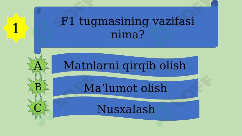 Animatsion Test  ( Power Point ) 1