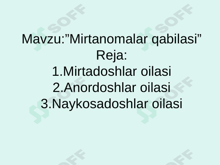 mirtanamolar qabilasi 1