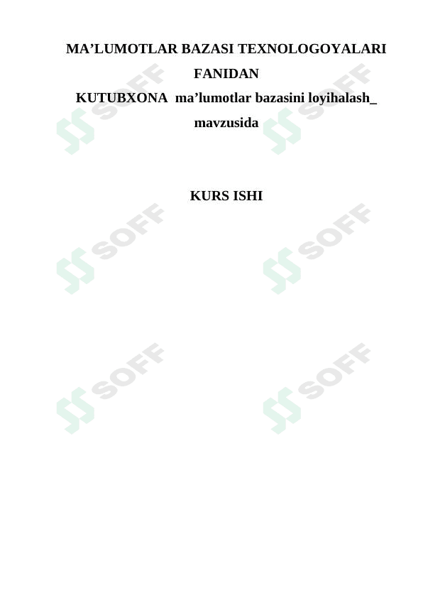 KUTUBXONA 1