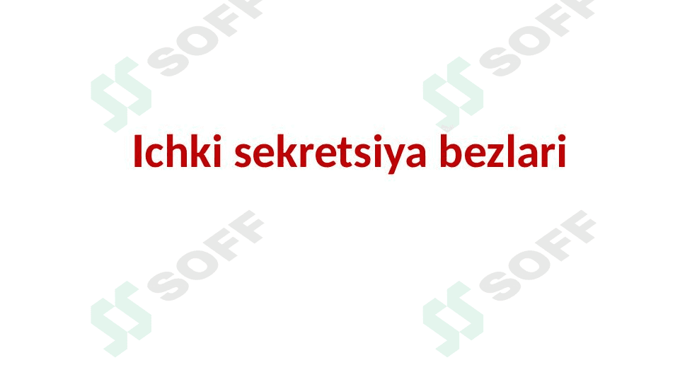 Endokrin sistemasi 1