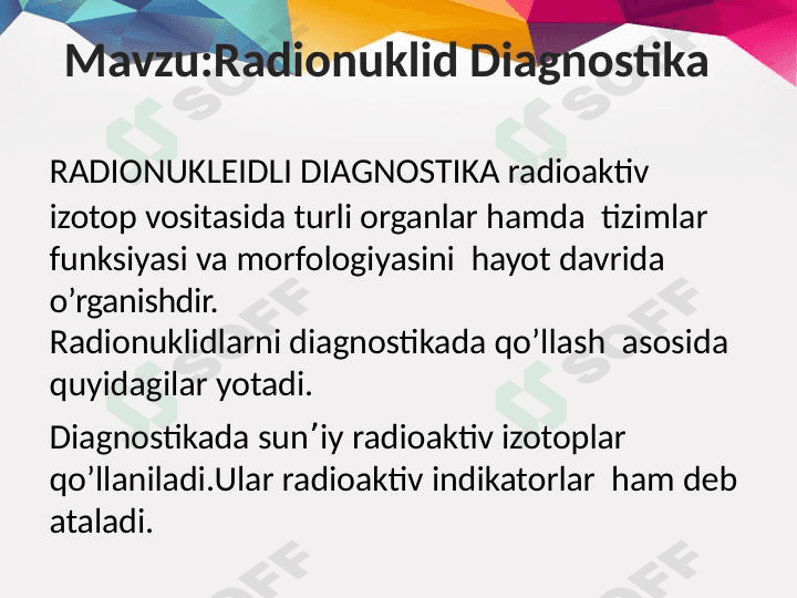 Radionukleid diagnostika 1