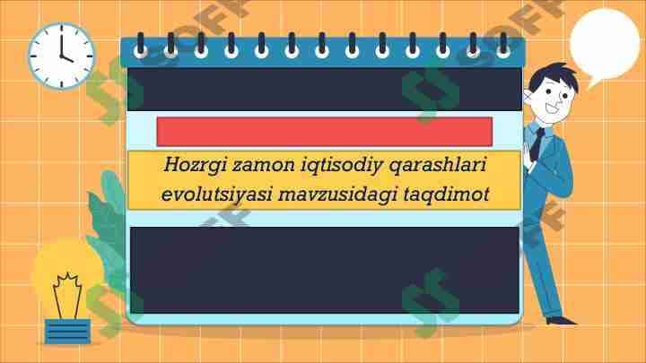 Hozrgi zamon iqtisodiy qarashlari evolutsiyasi 1