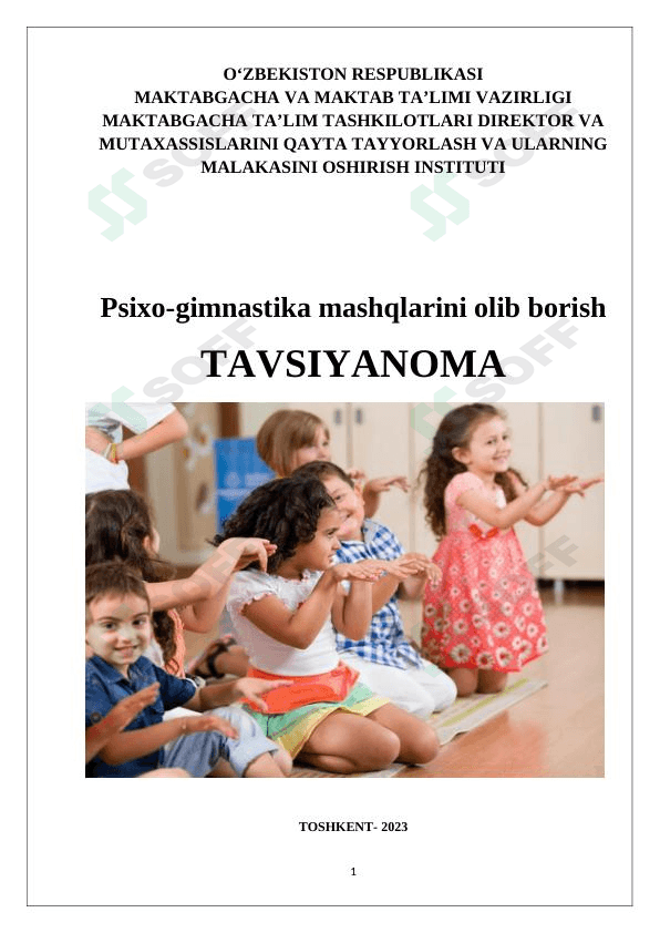 Psixo-gimnastika mashqlarini olib borish 1