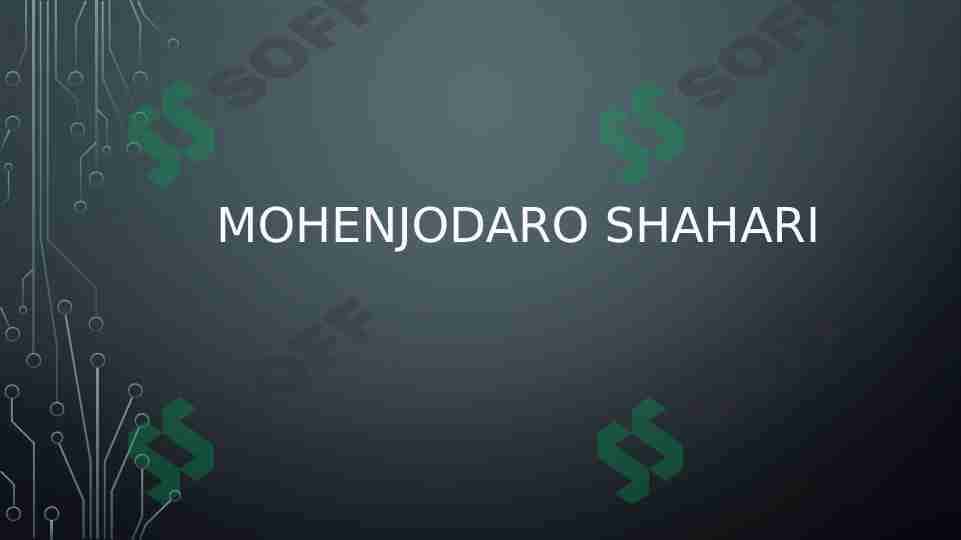 MOHENJODARO shahri 1
