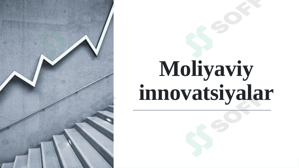 Moliyaviy innovatsiyalar 1