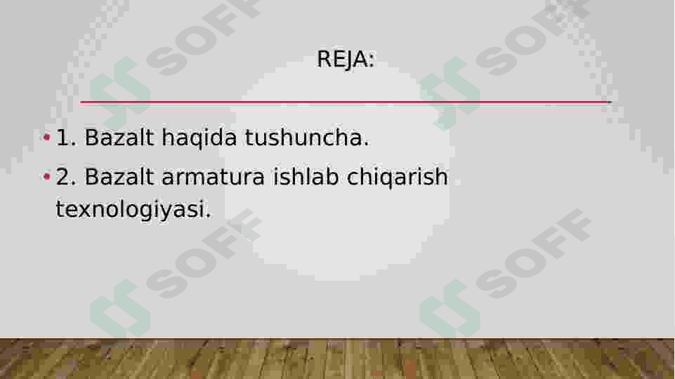 Bazalt tolali Armaturalar ishlab chiqarish jarayonlari. 2