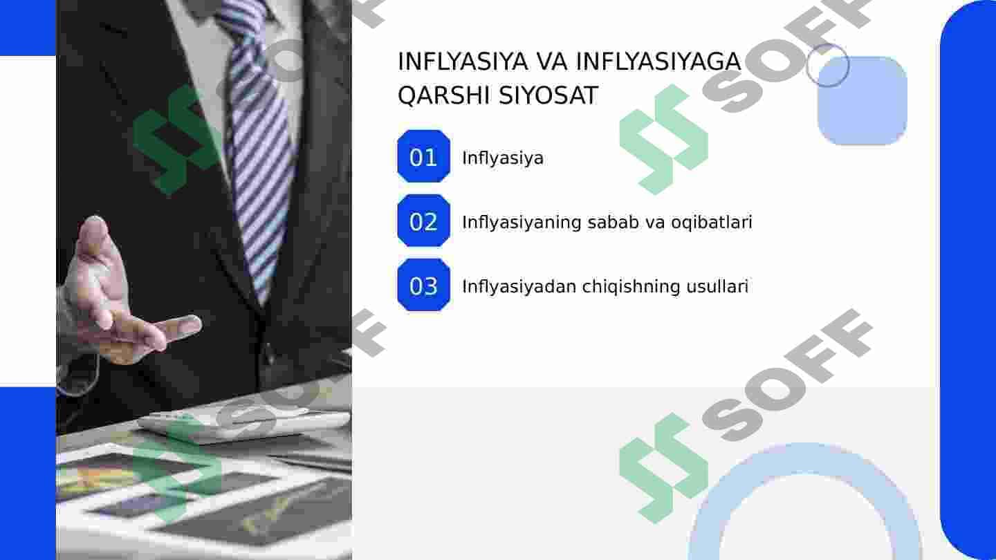 Inflyasiya va inflyasiyaga qarshi siyosat. 2