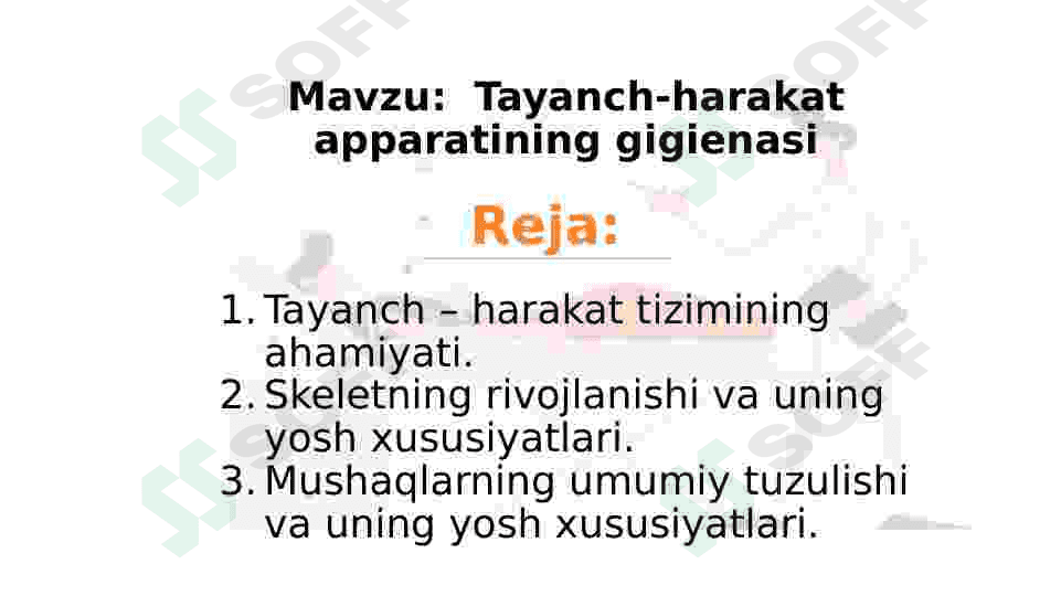 YOSH FIZIOLOGIYASI VA GIGIENASI 2