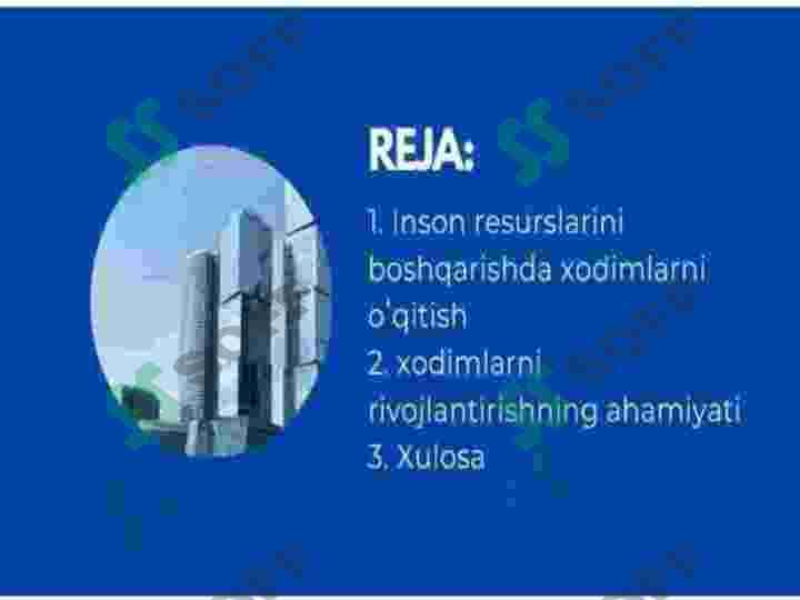 Inson resurslarini boshqarishda xodimlarni oʻqitish va rivojlantirishning ahamiyati 2
