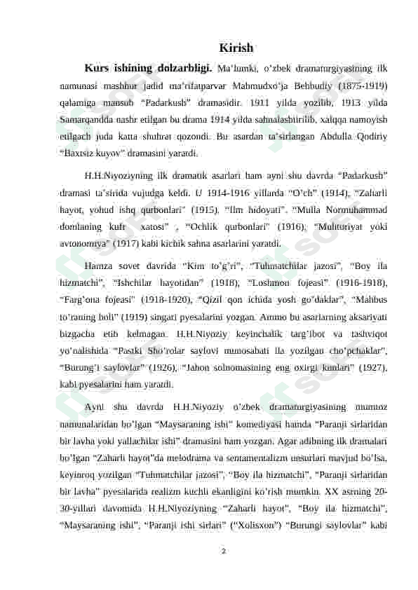 HAMZA – DRAMATURG 2