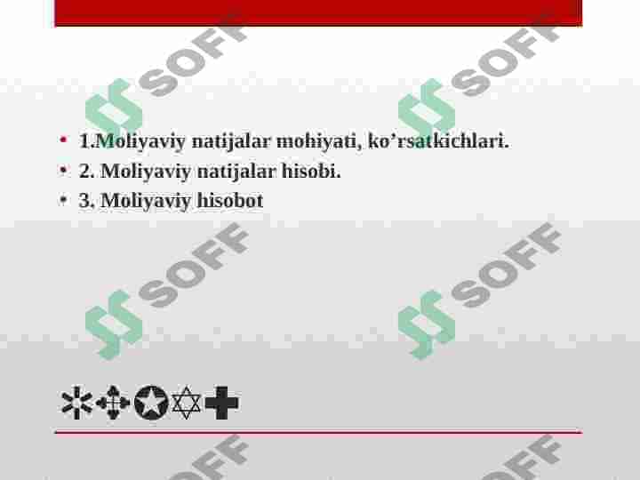 JORIY YILNING MOLIYAVIY NATIJALARI TO'G'RISIDA HISOBOTNI TUZISH TARTIBI. 2