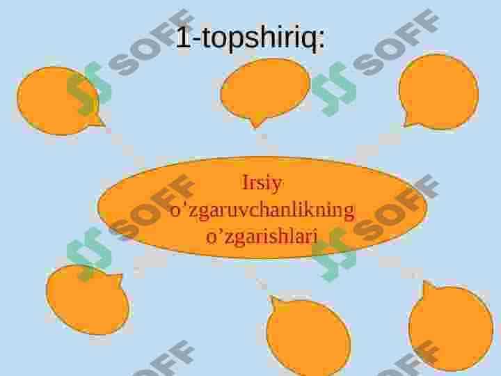 xromosoma mutatsiyalariga doir masalalar yechish 2