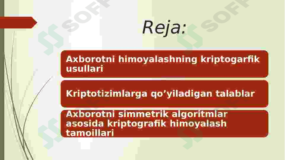 Axborotning kriptografik himoyalash vositalari 2