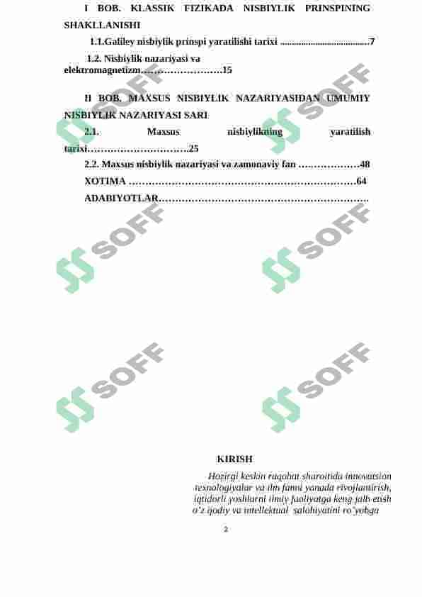 Fizika o'qitish metodikasi 2