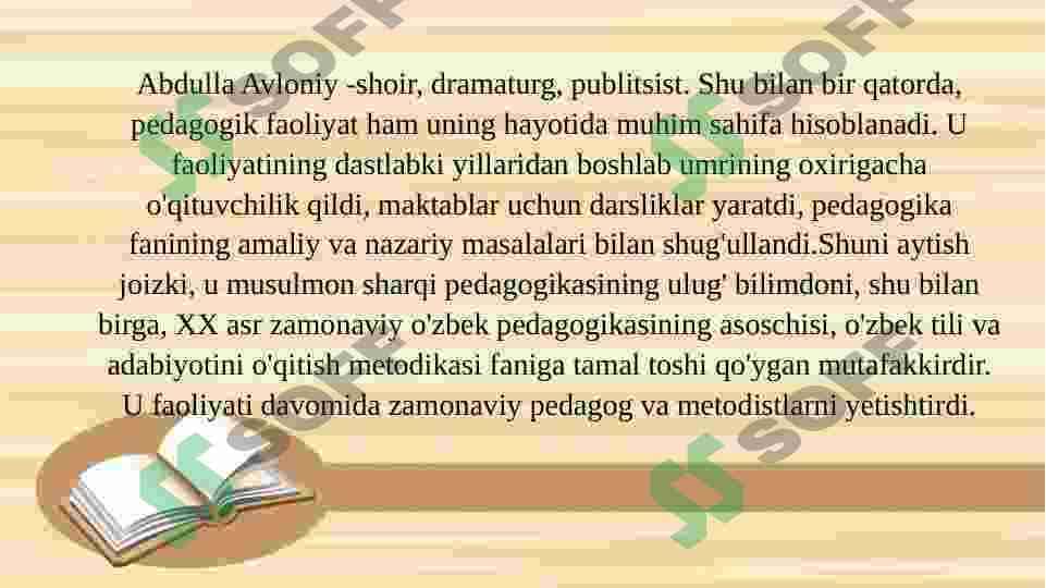 Abdulla Avloniyning pedagogik qarashlari 2