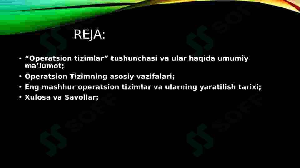 Operatsion tizimlari 2