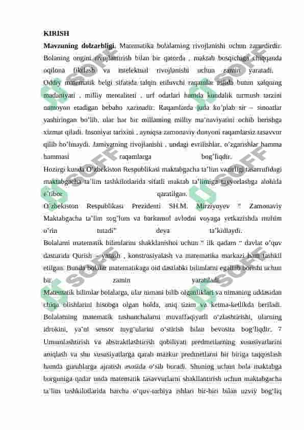BOLALARNING PREDMETLAR SHAKLI VA GEOMETRIK FIGURALARNI IDROK QILISHNING O'ZIGA XOS XUSUSIYATLARI 2
