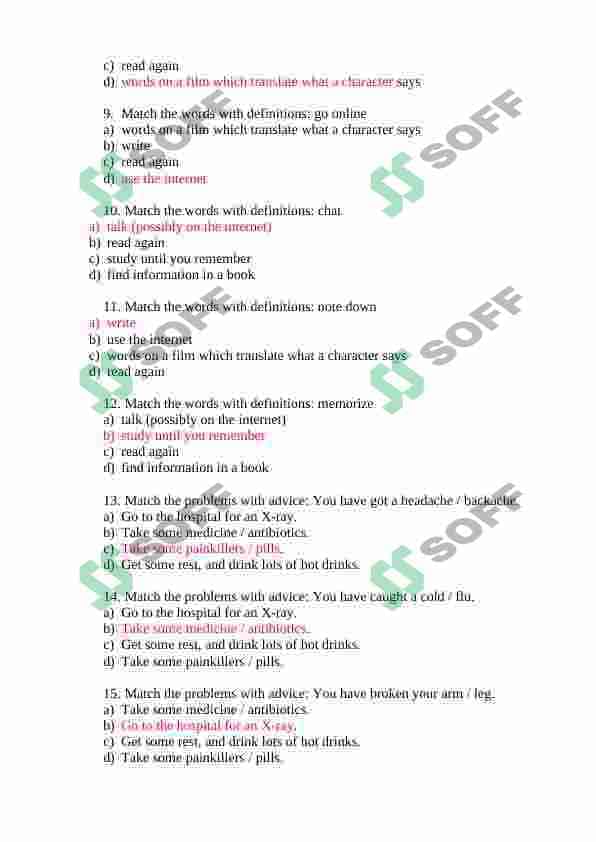 General questions 2