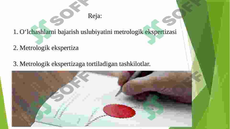 Normativ hujjatlarning ekspertizasiga doir ma'lumotlarni o'rganish 2