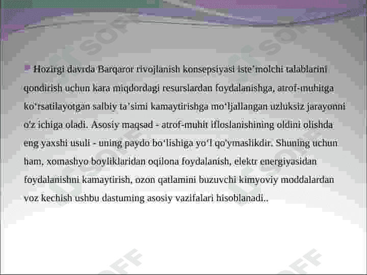 Ekologik monitoringni kimyoviy asoslari 2