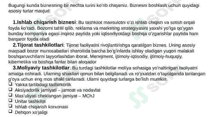 Biznes jarayonlarini tashkil etishda kreativ fikrlashning o'rni 2