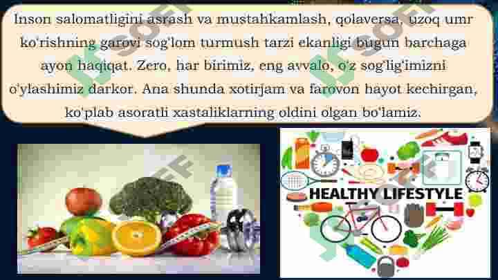Sog'lom turmush tarzi 2