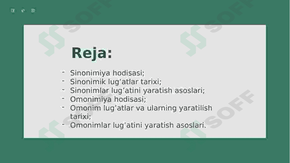 Sinonimlar va omonimlar lug'ati (ta'rif, muxtasar tarix va misollar) 2