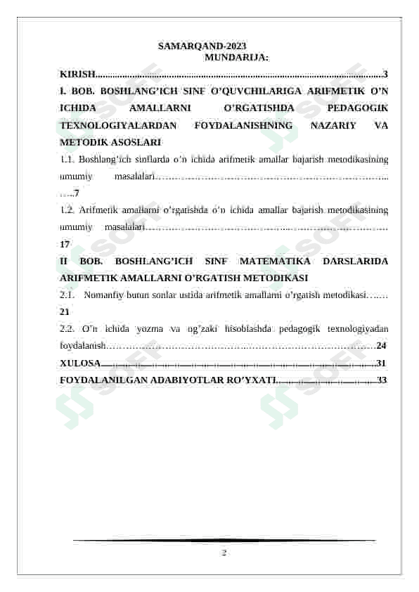 Ikkinchi o’nlik sonlari ustidan qo’shish va ayirish amallarini ularning xossalarini o’rganish 2