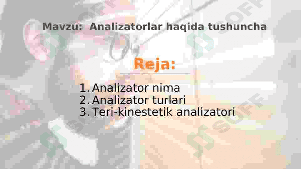 Analizatorlar haqida tushuncha 2